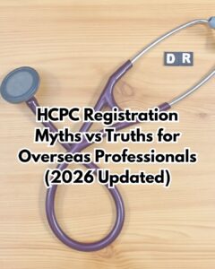 HCPC registration for overseas professionals process guide